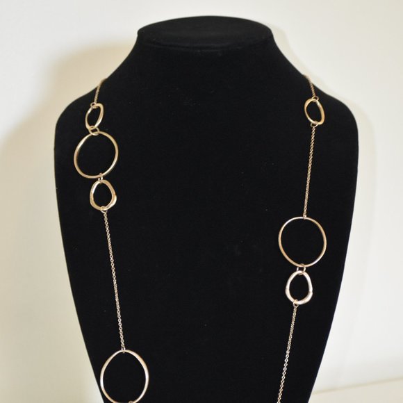 Banana Republic Long Gold Necklace | Brand New & Never Worn - Picture 4 of 7